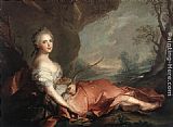 Marie Adelaide of France as Diana by Jean Marc Nattier